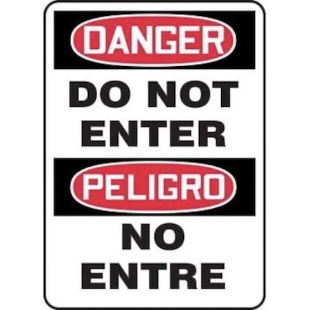 Accuform Danger Sign, SBMADM129VA SBMADM129VA
